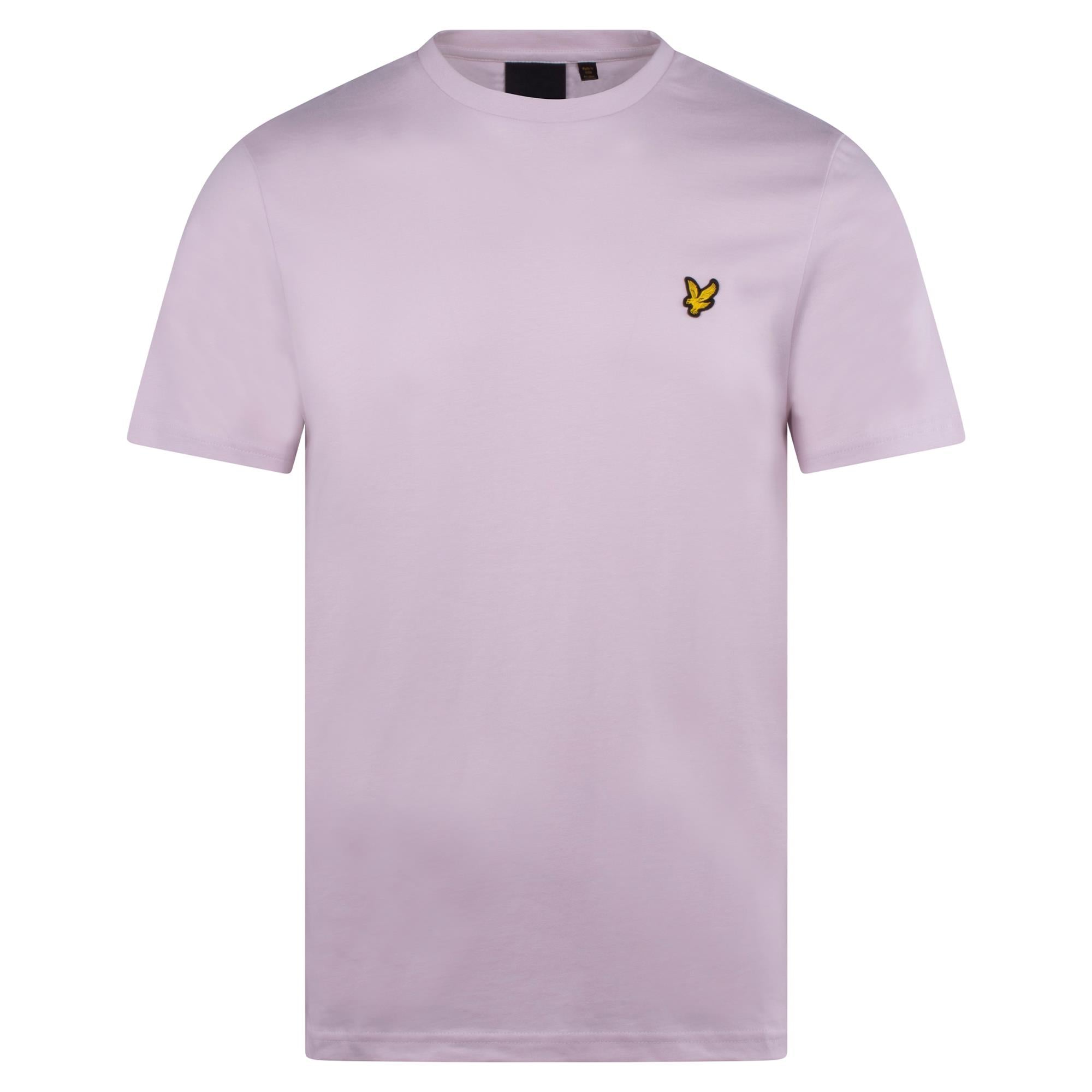 Lyle & Scott Plain Mens T-Shirt Mist Lilac